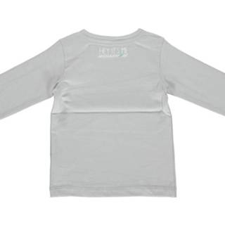 👉 Grijs unisex katoen Quapi Shirt lange mouw