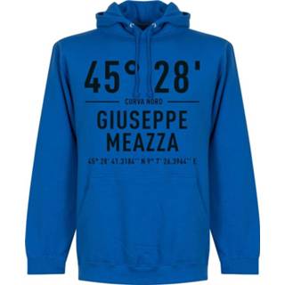 👉 Hoodie blauw Inter Milan Giuseppe Meazza Coördinaten -