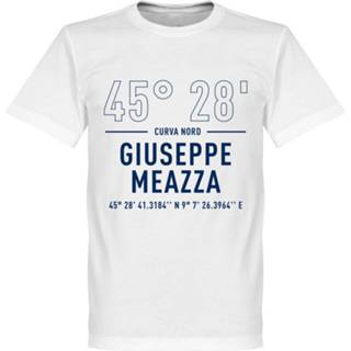 👉 Shirt wit Inter Milan Giuseppe Meazza Coördinaten T-Shirt -