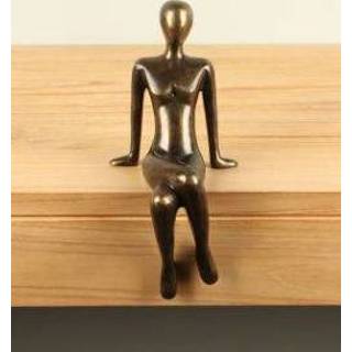 👉 Vrouwen Bronzen beeld Vrouw relax