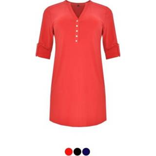 👉 Vrouwen Tunic grandad collar DOLCE