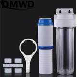 Carbon filter cartridge transparent PP DMWD 10 inches Pre-filter Cotton Explosion-proof Bottle Water Purifier Softener Activated