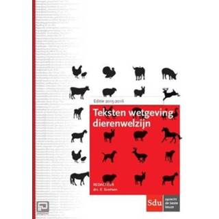 👉 Teksten Wetgeving Dierenwelzijn / 2015-2016 9789012396271