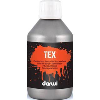 👉 Textielverf zilver Darwi Tex, 250 ml, 5411711439068