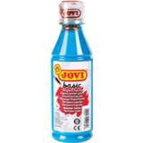 Plakkaatverf Jovi plakkaatverf, fles van 250 ml, cyaanblauw 8412027031103