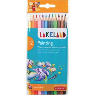 👉 Aquarelpotlood Lakeland aquarelpotlood, pak van 12 stuks in geassorteerde kleuren 5010255793959