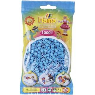 👉 Hama Strijkkralen Azuur Blauw 1000 Stuks