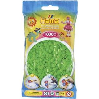 👉 Hama Strijkkralen 1000 Stuks Groen Fluor