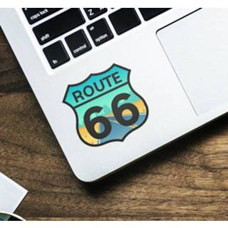 👉 Laptop sticker nederlands Route 66