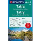 👉 Boek Tatra, Hohe, Wesltiche, Belaer, Tatry, Vysoké, Západné, Belianske 1:50 000 - 62Damrak (3990443909) 9783990443903