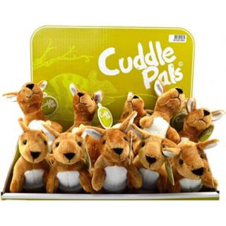 👉 Kangoeroe knuffel Cuddle Plas 15 cm