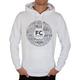 👉 Hoodie wit FC Eleven - Dream Football