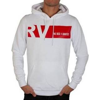 👉 Banner wit rood Rugby Vintage - Engeland Colour Hoodie White/Red