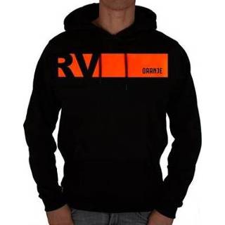 👉 Banner zwart oranje Rugby Vintage - Nederland Colour Hoodie Zwart/Oranje