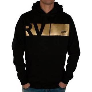 👉 Banner zwart goud Rugby Vintage - Legend Colour Hoodie Zwart/Goud