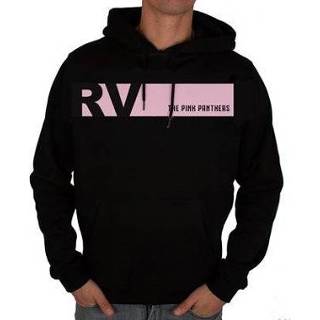 👉 Banner roze zwart Rugby Vintage - The Pink Panthers Colour Hoodie Zwart/Roze