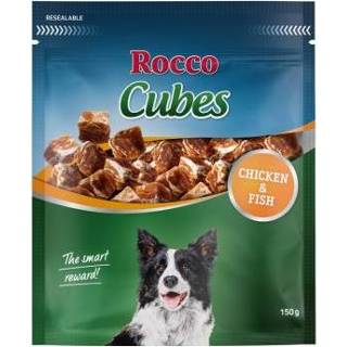 👉 Rocco Cubes Voordeelpakket - Kip 12 x 150 g 4260358516998 4260358516981