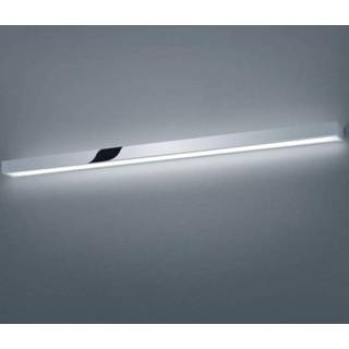 👉 Spiegellamp a+ chroom c voorschakelapparaat warmwit metaal LED Helestra Theia, verchroomd 120cm