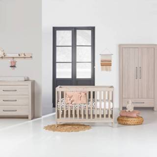 👉 Commode oak baby's Europe Baby Sylt Babykamer | Bed 70 x 140 cm + Kast