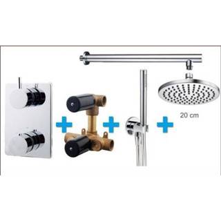 👉 Wiesbaden One-Pack inbouwthermostaatset type 102 (20cm) 7442140815817