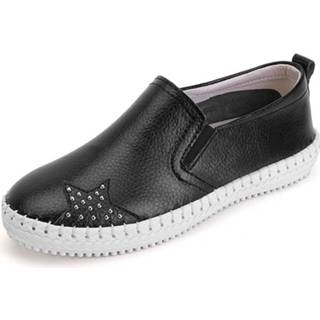 👉 Zwart One Size vrouwen Black Jewelled Decoration Flats