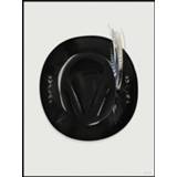 👉 Hoed zwart Schilderij 8717297195587