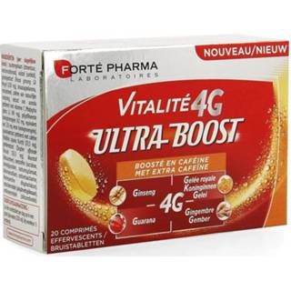 👉 Nederlands Forté Pharma Vitalité 4G Ultra Boost met extra cafeïne 3700221323694