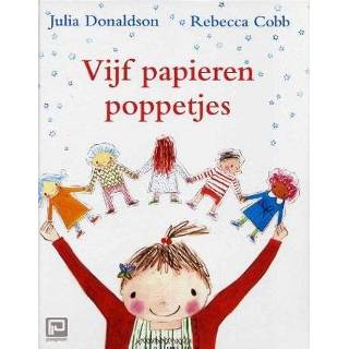 👉 Papieren Vijf Poppetjes - Julia Donaldson 9789053418475