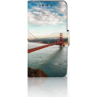 👉 Samsung Galaxy S5 Mini Boekhoesje Design Golden Gate Bridge 8718894234655
