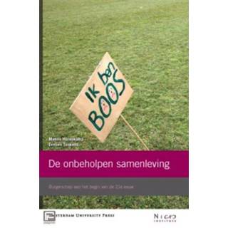 👉 De Onbeholpen Samenleving Nicis - Menno Hurenkamp 9789089641502