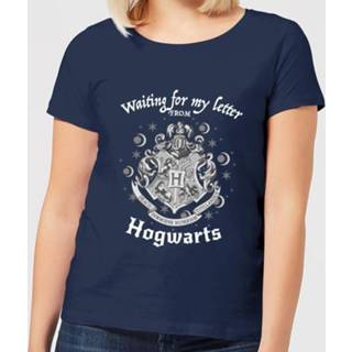 👉 Shirt vrouwen s Navy Blauw Harry Potter Waiting For My Letter Dames T-shirt -