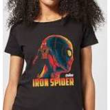 👉 Shirt s zwart vrouwen Avengers Iron Spider Dames T-shirt -