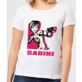 👉 Shirt vrouwen XXL wit Star Wars Rebels Sabine Women's T-Shirt - White