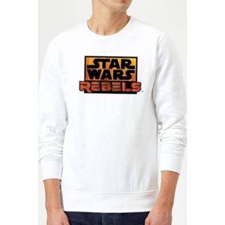 👉 Trui l male wit Star Wars Rebels Logo -