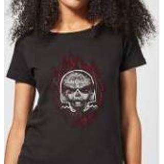 👉 Chucky Voodoo Dames T-shirt - Zwart - XL - Zwart