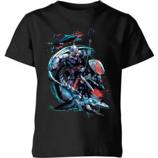 👉 Aquaman Black Manta & Ocean Master Kids' T-Shirt - Black - 11-12 Years - Zwart