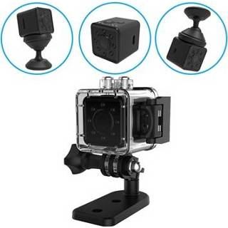 👉 Action camera zwart Super Mini Full HD met Nachtweergave SQ13 - 5712579940094