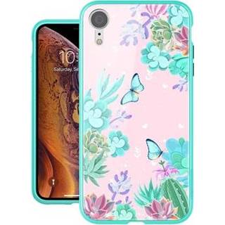 👉 Kleurrijke bloem Nillkin Floral iPhone XR Hybrid Case - Bloemen 5712580003177