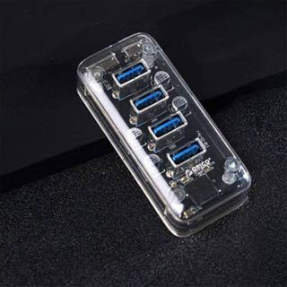👉 Orico F4U High-Speed Doorzichtig USB Hub - 4 poorten 5712579988492
