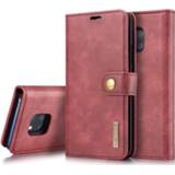 👉 Portemonnee rood DG.Ming Huawei Mate 20 Pro Onzichtbare Wallet Leren Hoesje - 5712579987754