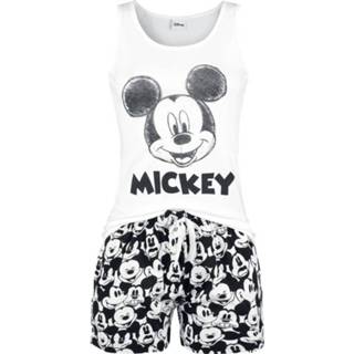 👉 Pyjama wit zwart l vrouwen wit-zwart Mickey & Minnie Mouse Face 4044583654843