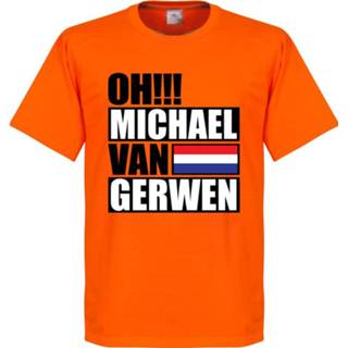 👉 Shirt oranje Oh Michael van Gerwen T-Shirt -
