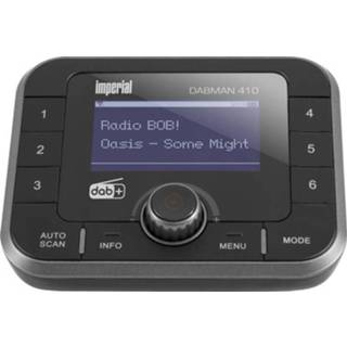 👉 Zwart Imperial DABMAN 410 DAB+ Radio-adapter AUX, Bluetooth, FM 4024035244006