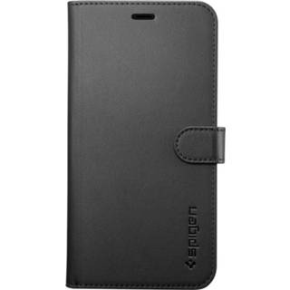 👉 Portemonnee hard kunststof s XS zwart Spigen - Wallet Case iPhone Max Hoesje