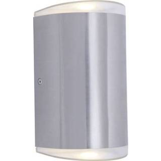👉 Wit RVS Buiten LED-wandlamp 15 W Warm-wit Lutec Path ST6057 6939412041605