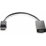👉 DisplayPort zwart HP 2JA63AA HDMI Type A (Standard) video kabel adapter 191628449194