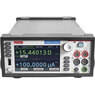 👉 Labvoeding 200 Keithley 2450 SourceMeter Labvoeding, regelbaar -200 - V/DC 0.1 1 A 20 W GPIB, USB, LAN, LXI Programmeerbaar Aantal uitgangen x 4016138839180