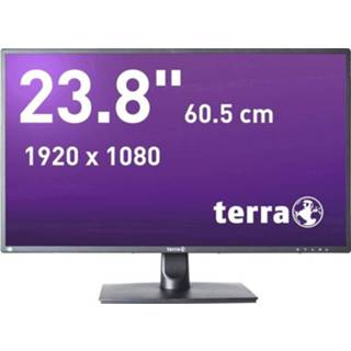 👉 Terra LED 2456W LED-monitor 60.5 cm (23.8 inch) Energielabel A+ (A++ - E) 1920 x 1080 pix Full HD 5 ms Audio-Line-in, DVI, DisplayPort, HDMI, Hoofdtelefoon