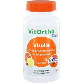 👉 Kinderen VitOrtho Visolie 25 mg EPA I 130 DHA (Kind)