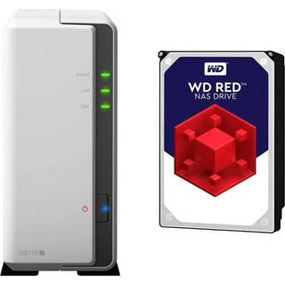 👉 Synology DiskStation DS119J-6TB-RED NAS-server 6 TB 1 Bay voorzien van WD RED